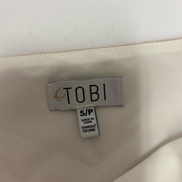 Tobi city girl color block halter dress small NWT - Picture 6 of 10